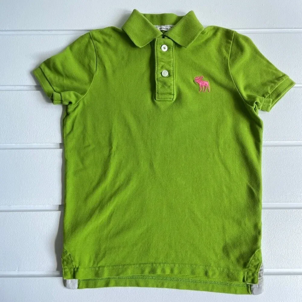 Boys Polo Lot Calvin Klein Polo Assn Abercrombie Tommy Hilfiger Gap Graphite Sma - Picture 13 of 15